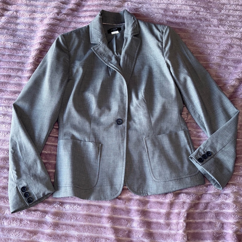 J.Crew Women’s Gray Blazer – Size Small